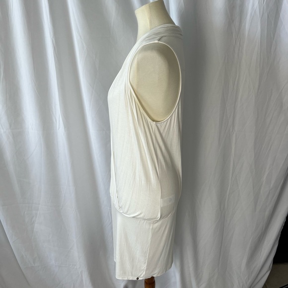 Lascana by Venus Ivory Cream Sleeveless Mini Dress - size 8 - Picture 2 of 8